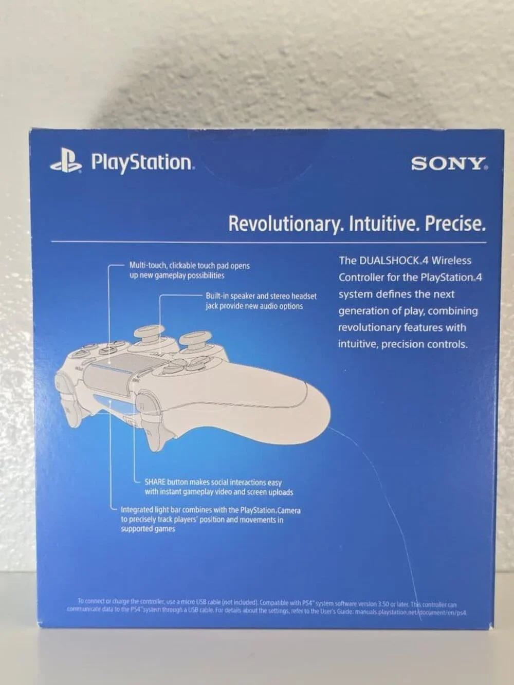 Sony DualShock 4 Wireless Controller PS4 - Red - Brand New